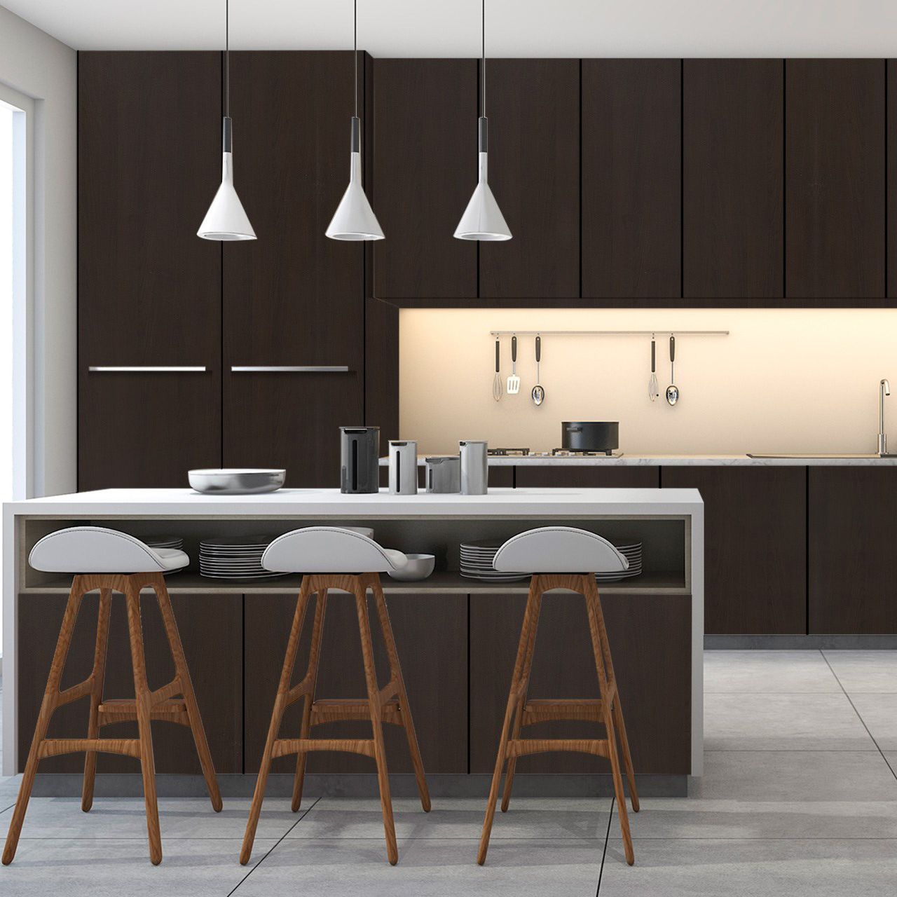 3009 Chocolate Beech (SUD) Laminate sheets