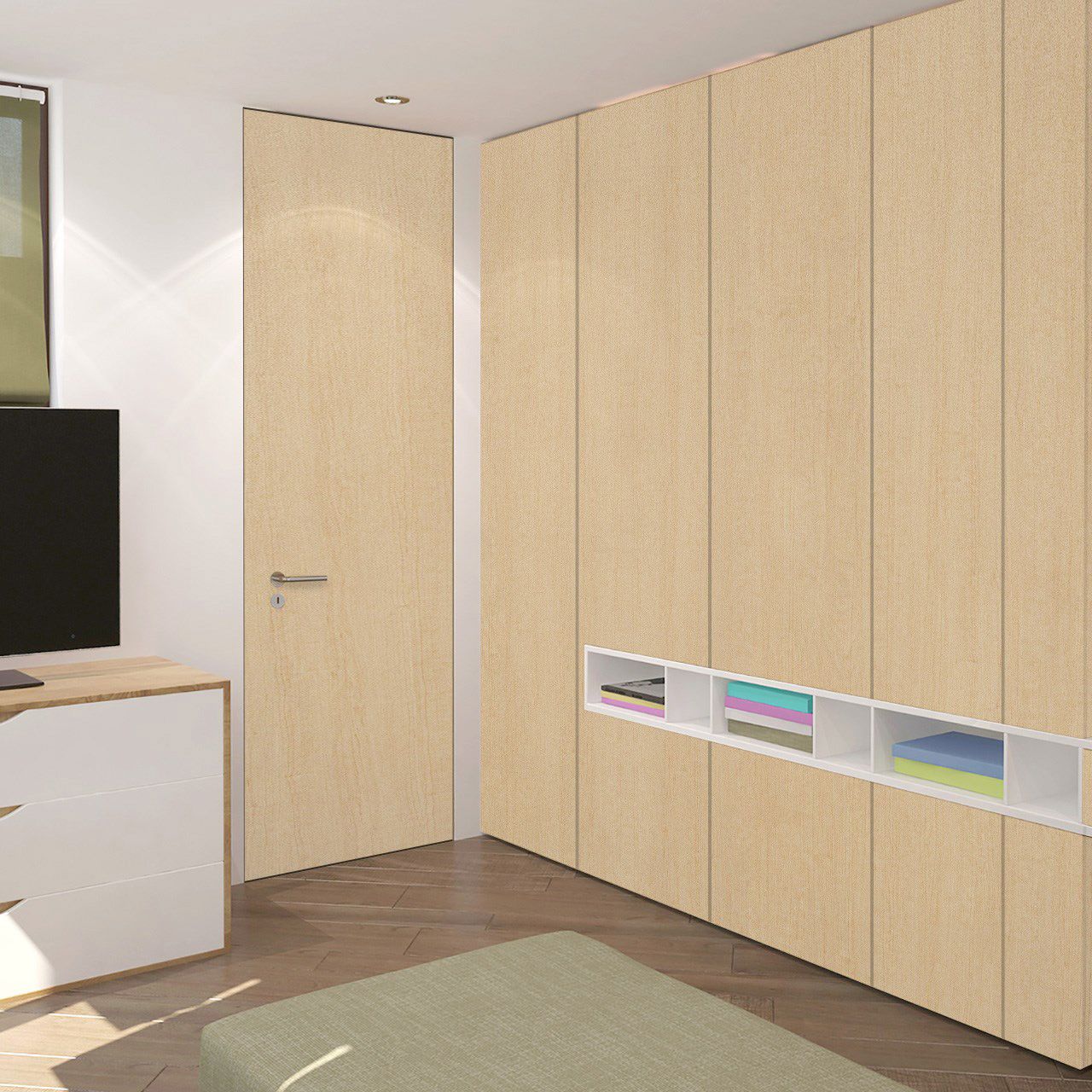 3057 Natural Maple (SUD) decorative Laminates in India