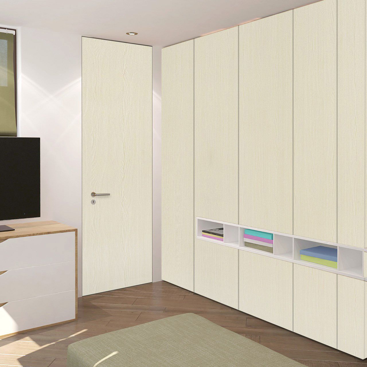 3121 Striped Pine (SUD) decorative Laminates in India