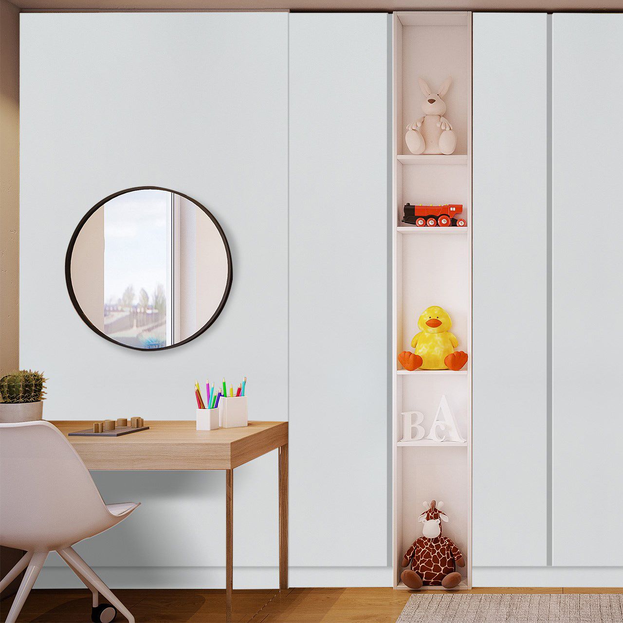 3502 Satin White (SUD) decorative Laminates in India
