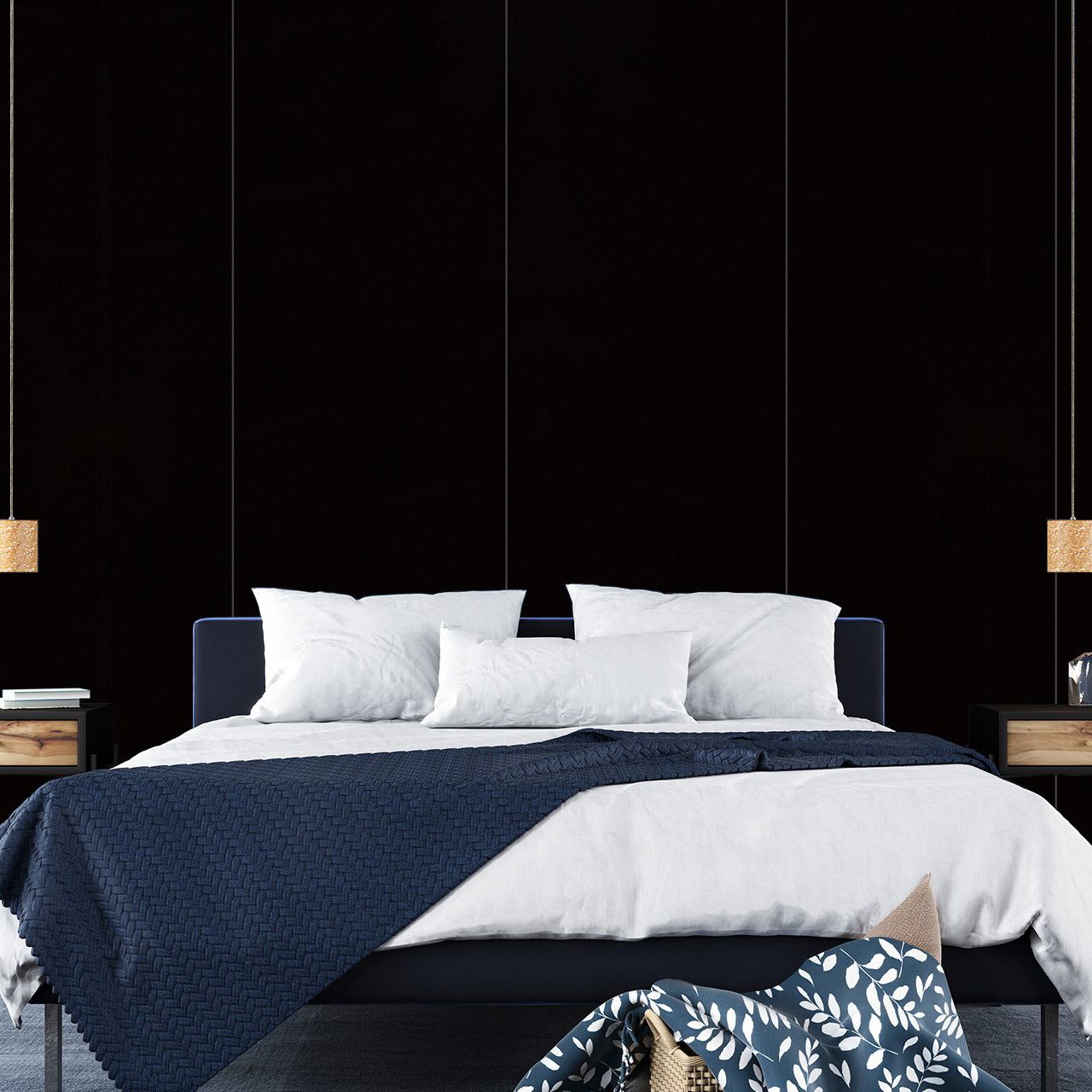 3646 Black (NGL) decorative Laminate sheets in India